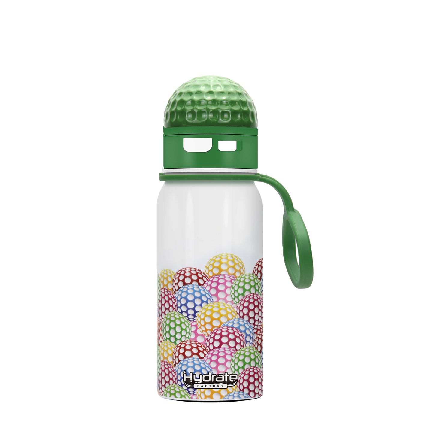 Exlusive Hydrate Soccer Water Thermo Bottle With Straw And Strap For Soccer Lovers