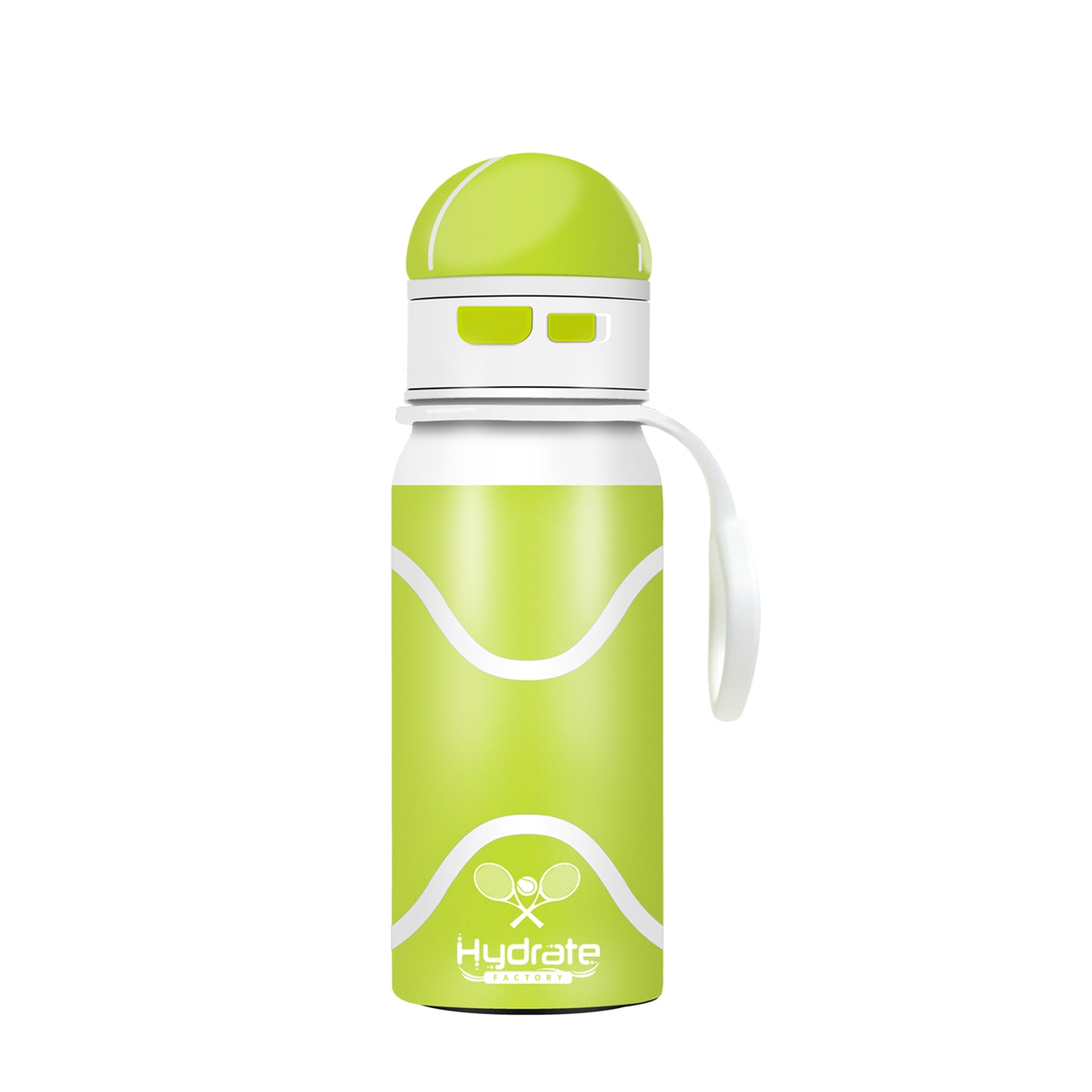 Exlusive Hydrate Soccer Water Thermo Bottle With Straw And Strap For Soccer Lovers